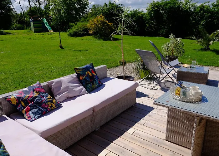 Indépendante Avec Vue Sur Et Marais Du Littoral, Salle De Bain Et Wc Privatifs , Kitchenette Et Terrasse Partagées