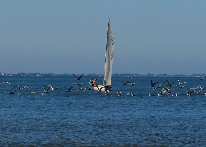Indépendante Avec Vue Sur Et Marais Du Littoral, Salle De Bain Et Wc Privatifs , Kitchenette Et Terrasse Partagées Fontenay-sur-Mer