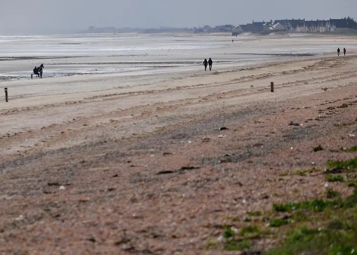 Indépendante Avec Vue Sur Et Marais Du Littoral, Salle De Bain Et Wc Privatifs , Kitchenette Et Terrasse Partagées