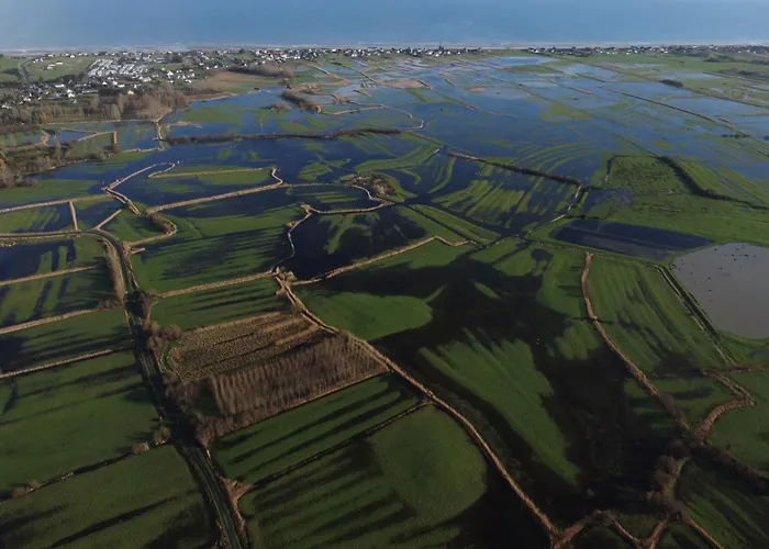 Indépendante Avec Vue Sur Et Marais Du Littoral, Salle De Bain Et Wc Privatifs , Kitchenette Et Terrasse Partagées